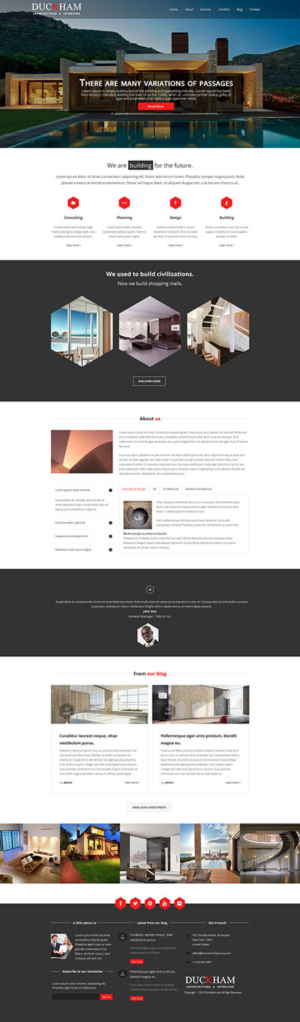 Wordpress Design by BitsNDigits for Redbarn Technology Services | Design: #7616489