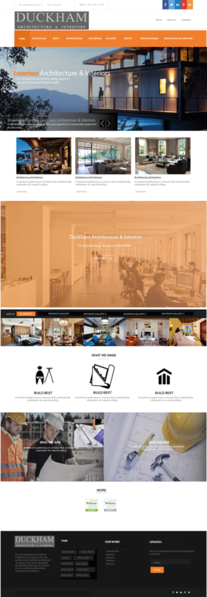 Design Wordpress par ankservers pour Redbarn Technology Services | Design #7757314
