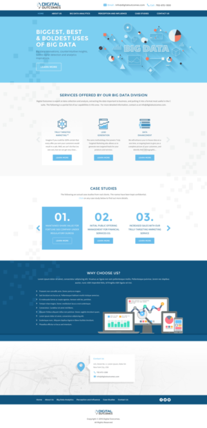 Web Design by Hashim Creetto for Digital Outcomes  | Design: #7654150