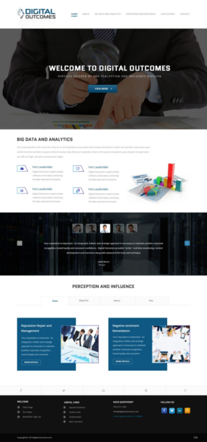 Web Design by pb for Digital Outcomes  | Design: #7596061