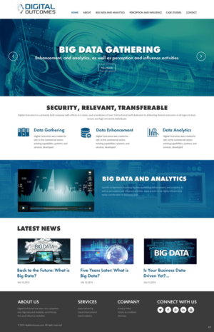 Web Design by pb for Digital Outcomes  | Design: #7596065