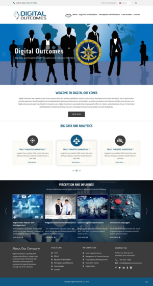 Web Design by pb for Digital Outcomes  | Design: #7596068