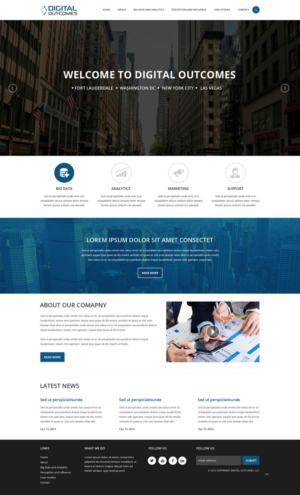 Web Design by pb for Digital Outcomes  | Design: #7596072