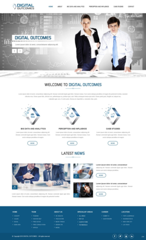 Web Design by pb for Digital Outcomes  | Design: #7596076