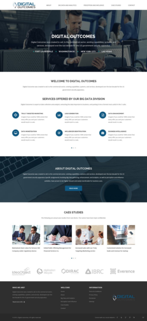 Web Design by pb for Digital Outcomes  | Design: #7600997