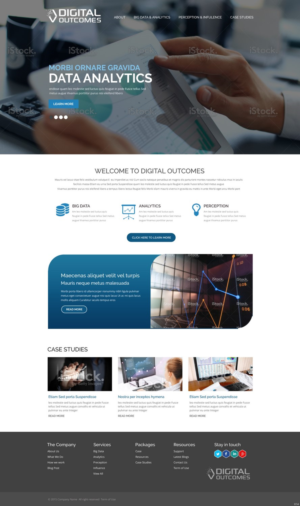 Web Design by pb for Digital Outcomes  | Design: #7601000