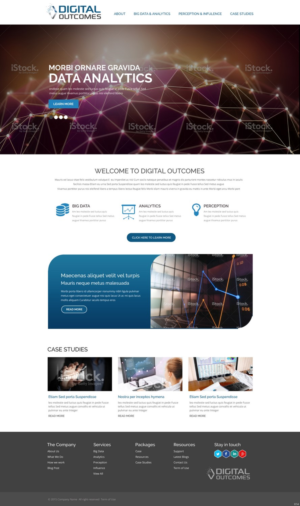 Web Design by pb for Digital Outcomes  | Design: #7601001