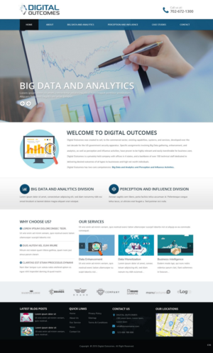 Web Design by pb for Digital Outcomes  | Design: #7606331