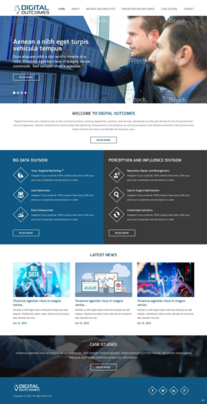 Web Design by pb for Digital Outcomes  | Design: #7606332