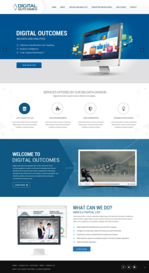 Web Design by pb for Digital Outcomes  | Design: #7606333