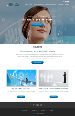 Web Design by pb for Digital Outcomes  | Design: #7606335