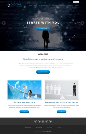 Web Design by pb for Digital Outcomes  | Design: #7606339
