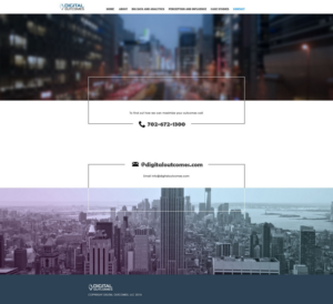 Web Design by Artistlin for Digital Outcomes  | Design: #7674635