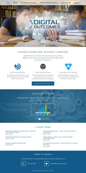 Web Design by rightway for Digital Outcomes  | Design: #7598840
