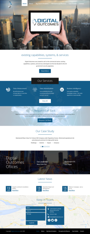 Web Design by rightway for Digital Outcomes  | Design: #7598842