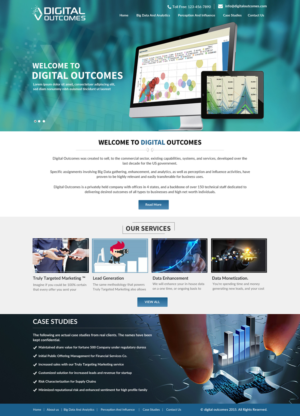 Web Design by newlogic for Digital Outcomes  | Design: #7659572