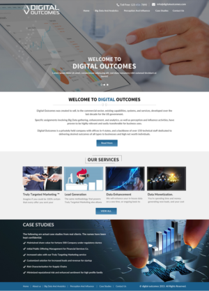 Web Design by newlogic for Digital Outcomes  | Design: #7659576