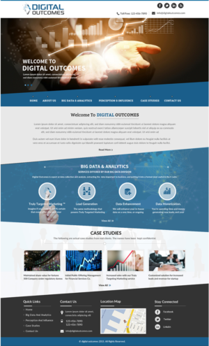 Web Design by newlogic for Digital Outcomes  | Design: #7673322