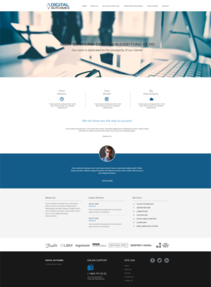 Web Design par seema_kaiwart250 pour Digital Outcomes  | Design #7602244