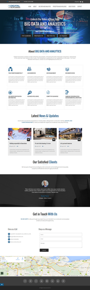 Web Design par wizwyz pour Digital Outcomes  | Design #7685672