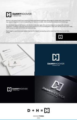 Logo Design by D4Designer for Roots Real Estate/ Danny Hoover Team | Design: #7837375