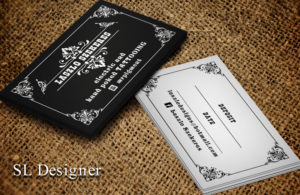 vintage business card | Diseño de Tarjeta de Presentación por SL Designer
