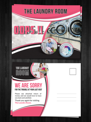 Postcard Design by debdesign for The Laundry Room LLC. | Design #7593224