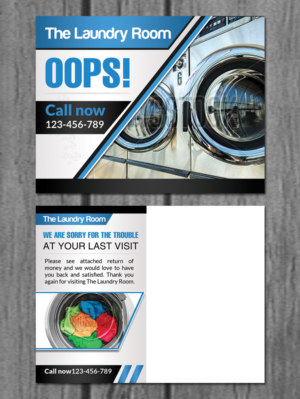 Design de Carte Postale par creative.bugs pour The Laundry Room LLC. | Design : #7595220