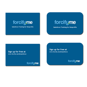 Forcify.me - Business Card Design Project