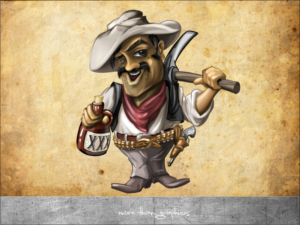 Logo Design by vladst2004 for Copper Miner Saloon | Design: #7696580