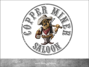 Logo Design by vladst2004 for Copper Miner Saloon | Design: #7696605