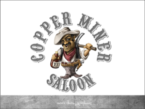 Logo Design by vladst2004 for Copper Miner Saloon | Design: #7700596