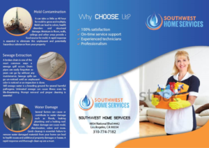 Broschüren-Design von CreativeKlub für Southwest Home Services | Design: #7636711