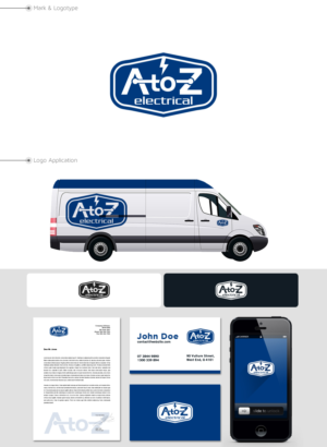 Logo Design by JohnM. for A To Z Electrical | Design: #7592002
