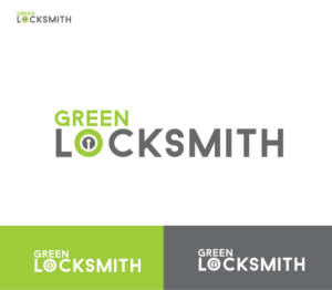 Logo Design by Dheepak009 for green locksmith  | Design #7624560