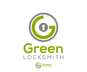Logo Design by sangeloenriquez for green locksmith  | Design #7625131