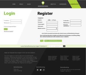 Web Design by Siwatinooder for BarberBooking | Design: #7724006