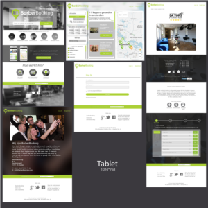 Web Design by Jjamieeeee for BarberBooking | Design: #7737351