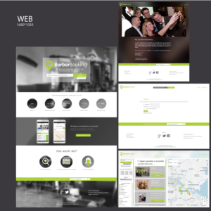 Web Design by Jjamieeeee for BarberBooking | Design: #7737352