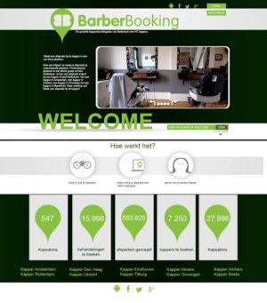 Web Design by rehabeletriby for BarberBooking | Design: #7713946