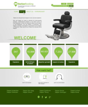 Web Design by rehabeletriby for BarberBooking | Design: #7713947