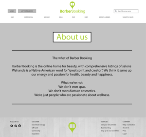 Web Design by Jutawat for BarberBooking | Design: #7731031