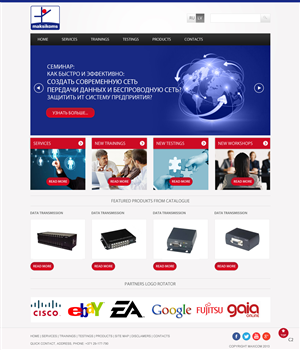 Web Design by pb for Maksikoms SIA | Design: #1921874