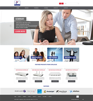 Web Design by pb for Maksikoms SIA | Design: #1921880