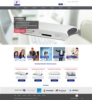 Web Design by pb for Maksikoms SIA | Design: #1932524