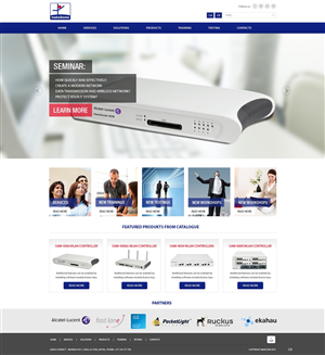 Web Design by pb for Maksikoms SIA | Design: #1932527