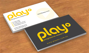 Business Card Design by Sbss for PLAY MR | Design: #1912260