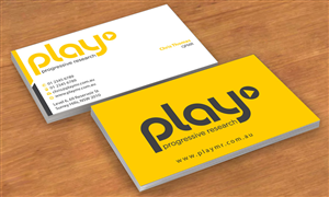 Business Card Design by Sbss for PLAY MR | Design: #1912273