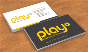 Business Card Design by Sbss for PLAY MR | Design: #1912286
