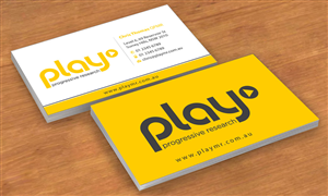 Business Card Design by Sbss for PLAY MR | Design: #1912288